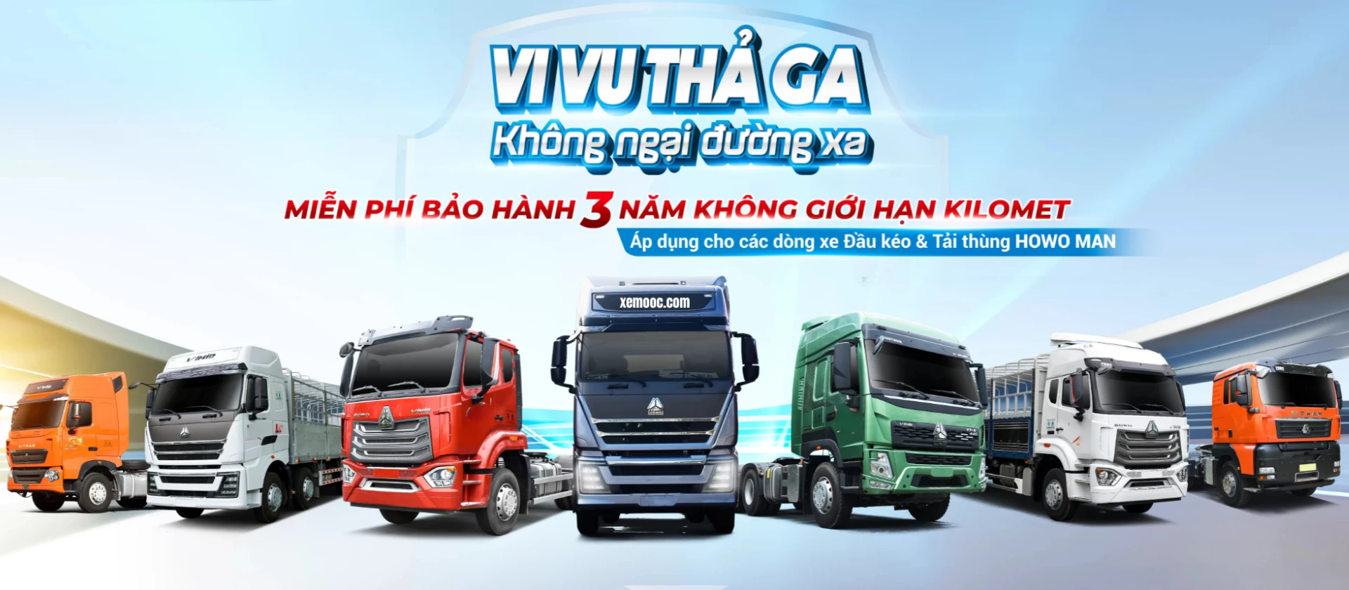 các loại đầu kéo howo